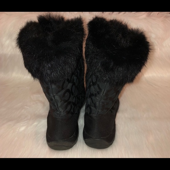 Coach Fur “Jenni” Boots, Size-8( 7 can fit also ) - Picture 4 of 7